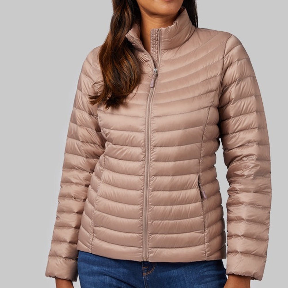 32 Degrees Women's Puffer Jacket in Tan